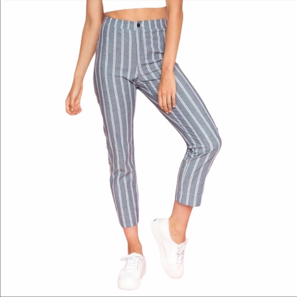 J Galt / Brandy Melville high-rise cropped pants